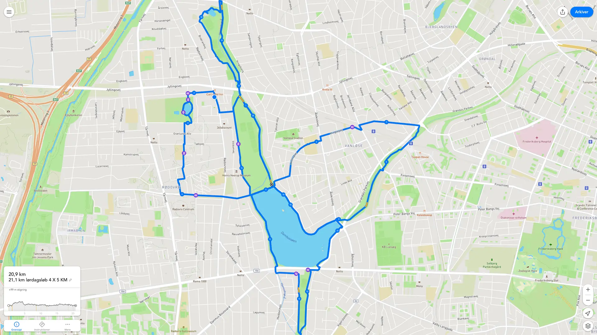 5-10-15 eller 20 Km